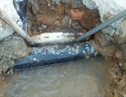 泾川测漏水之水管漏水